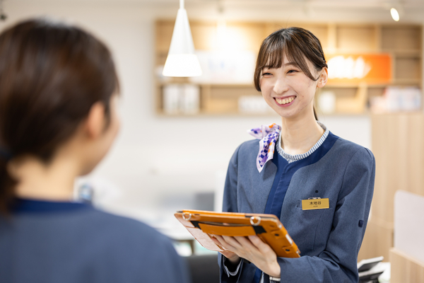 ショップでの仕事風景